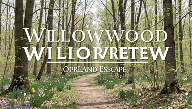 Willowwood Arboretum – Woodland Spring Escape