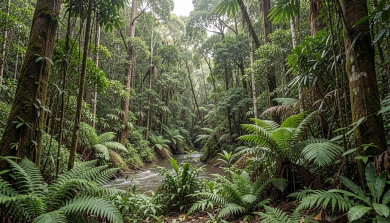 Wooroonooran National Park Rainforest