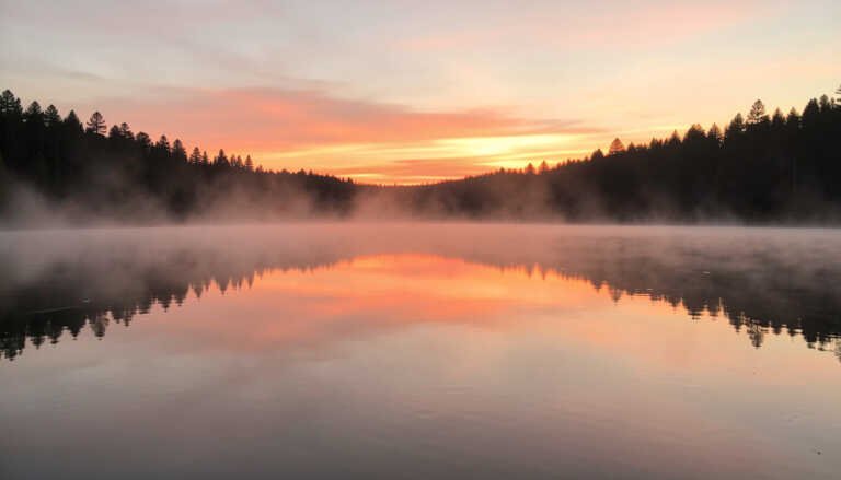 Big Lake – Cool Weather Sunset Escape