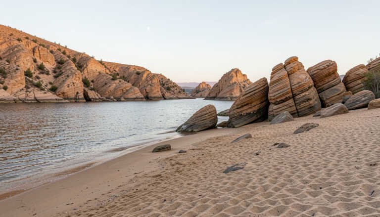 Buckskin Mountain State Park Beach