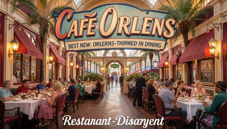 Cafe Orleans – Best New Orleans Themed Dining in Disneyland