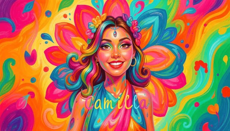 Camilla – Vibrant & Colorful