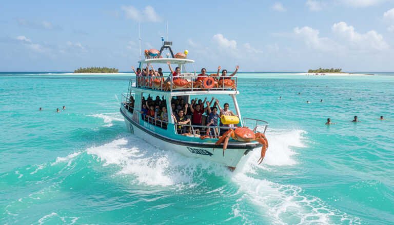 Crab Island Shuttle Boat & Adventure Tour