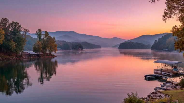 Douglas Lake – Smoky Mountain Backdrop