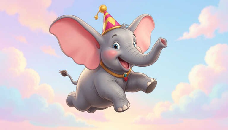 Dumbo the Flying Elephant – Classic Whimsical Fun