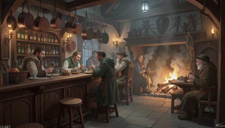 Enjoy a Meal at the Leaky Cauldron