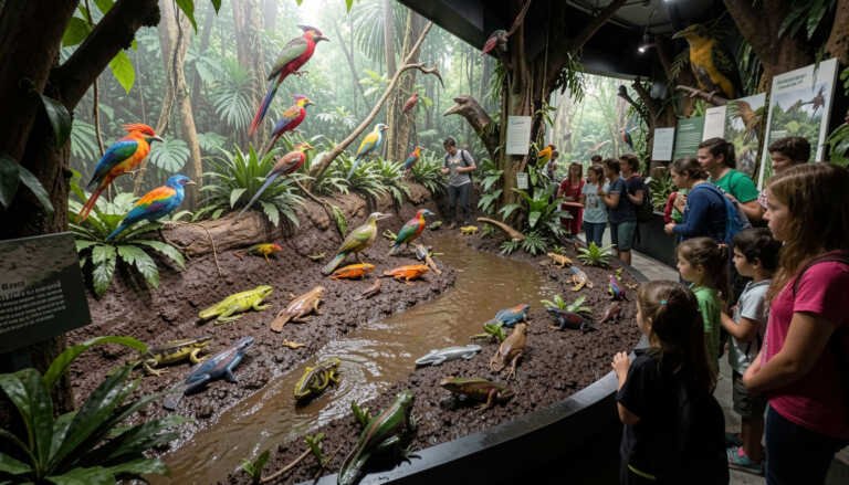 Explore the Amazonia Exhibit