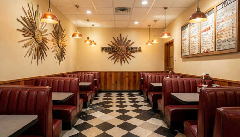 Federal Pizza – Modern Style with a Retro Twist