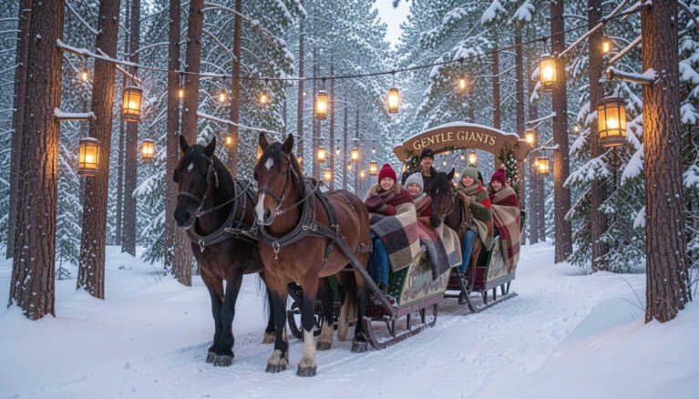 Gentle Giants Sleigh Rides