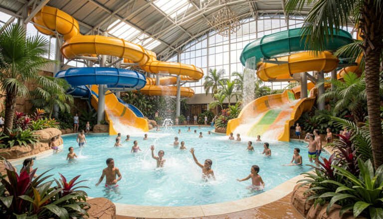 Kalahari Resorts & Conventions – Indoor Waterpark Oasis