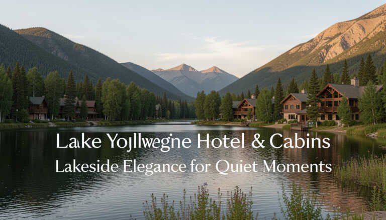 Lake Yellowstone Hotel & Cabins – Lakeside Elegance for Quiet Moments