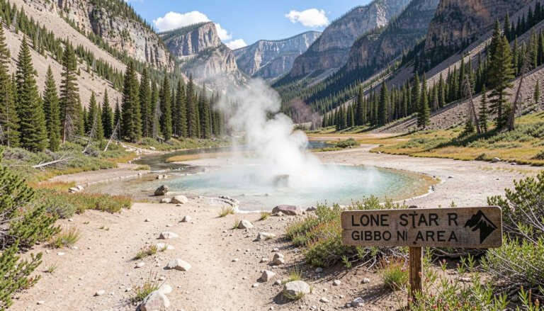 Lone Star Geyser Trail (Gibbon River Area)