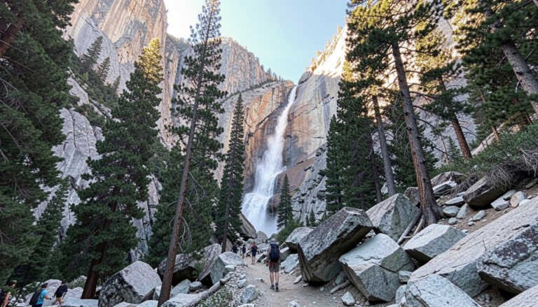 Lower Yosemite Falls Trail