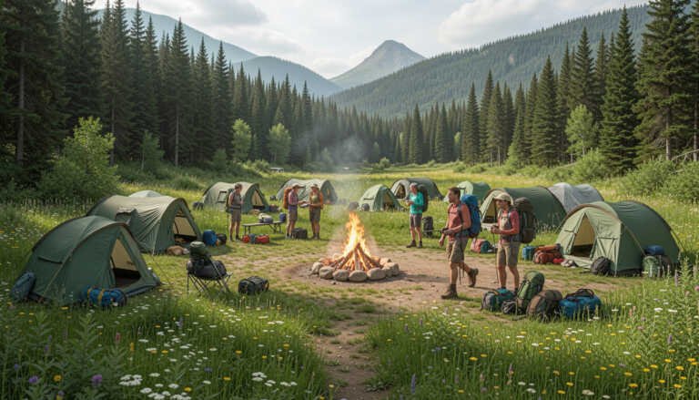 Mammoth Campground (Best Year Round Option)