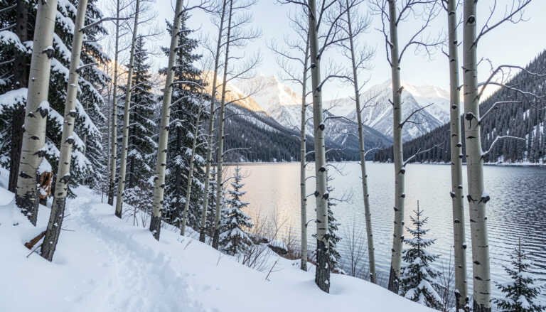 Maroon Lake Winter Route (Maroon Bells Area)