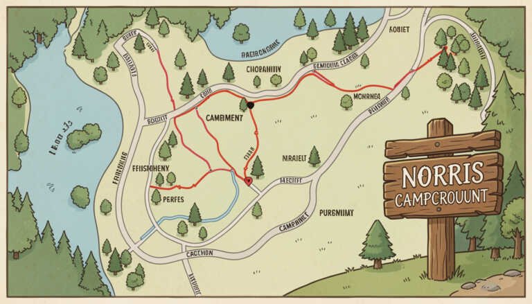 Norris Campground (Best for Quiet, Central Location)