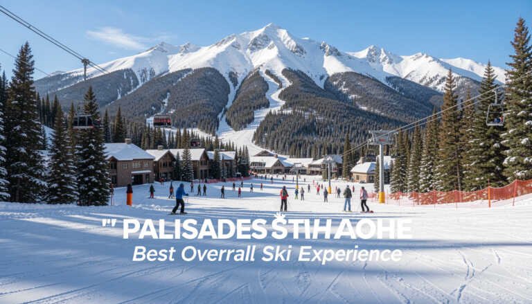 Palisades Tahoe (Best Overall Ski Experience)