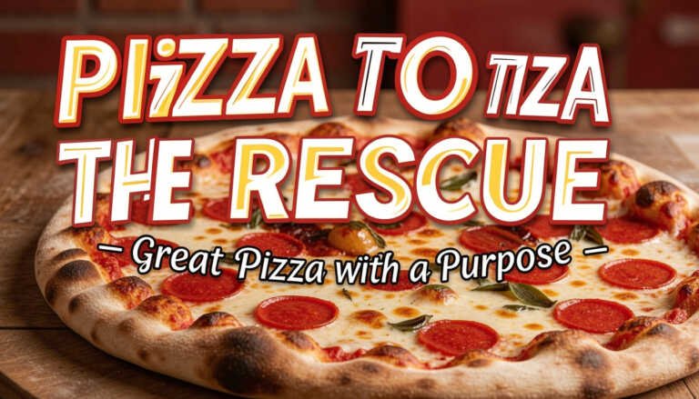 Pizza To The Rescue – Great Pizza with a Purpose