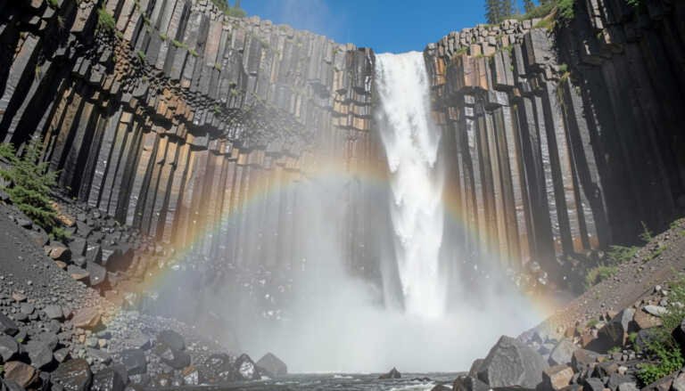 Rainbow Falls (Devils Postpile National Monument)