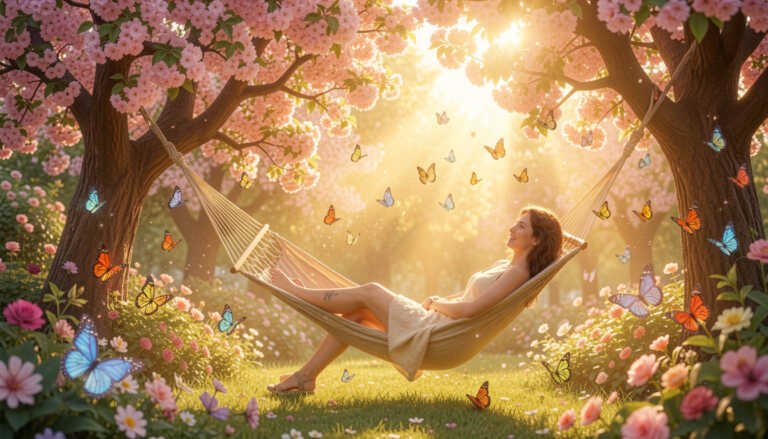 Relax at the Butterfly Garden