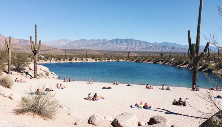Saguaro Lake Beach