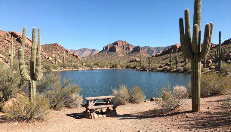 Saguaro Lake (Mesa Area) – Desert Meets Water Adventure