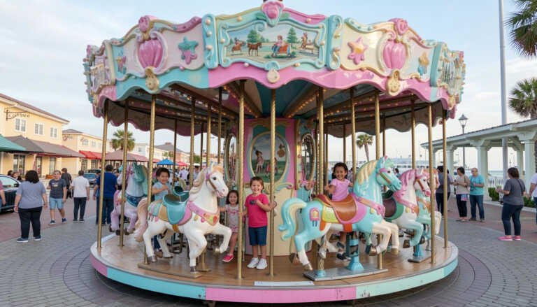 Seaport Village Carousel – Simple, Charming Family Stop
