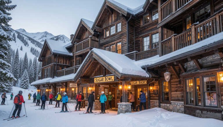 Sugar Bowl Resort (Best Historic Ski Resort with Authentic Vibe)