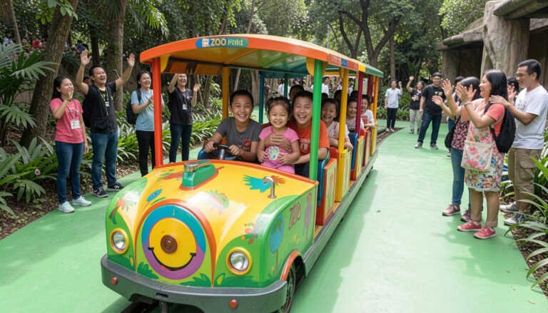 Take a Ride on the Zoo’s Mini Train