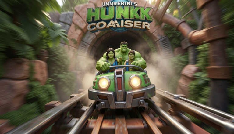 The Incredible Hulk Coaster – Universal’s Islands of Adventure