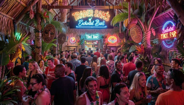 Trader Sam’s Enchanted Tiki Bar – Most Fun Disney Themed Dining