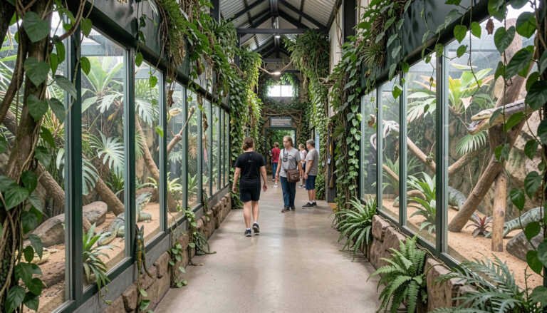Wander Through the Reptile Discovery Center