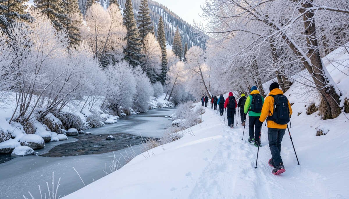 Winter Hiking and Snowshoe Trails in Aspen
