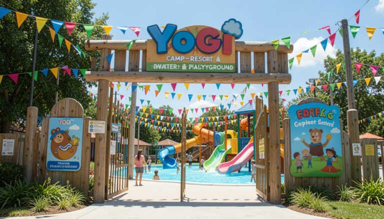 . Yogi Bear™ Camp‑Resort & Water Playground – Water Playground + Camp Experience