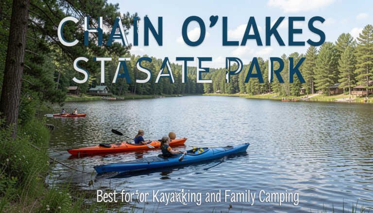 Chain O'Lakes State Park – Best for Kayaking and Family Camping