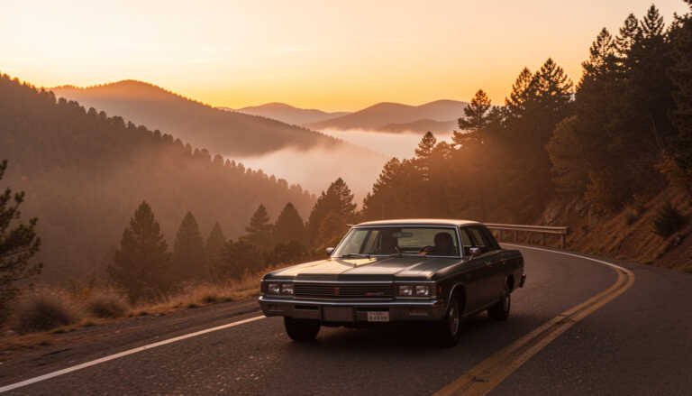 Driving in the Smoky Mountains