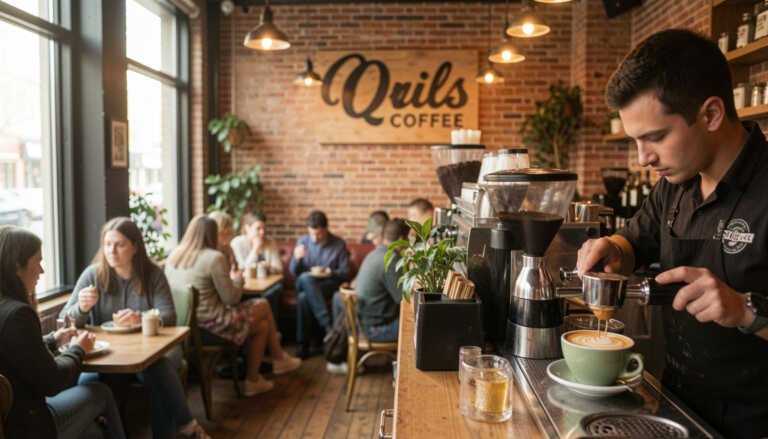 Quills Coffee – Stylish Café with Amazing Espresso
