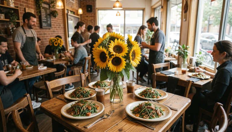 Sunflower Cafe — Best Healthy Vegetarian Café in Tennessee