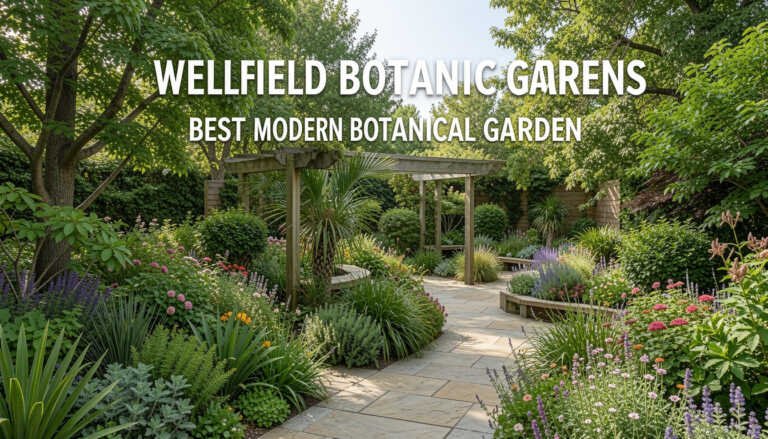 Wellfield Botanic Gardens — Best Modern Botanical Garden