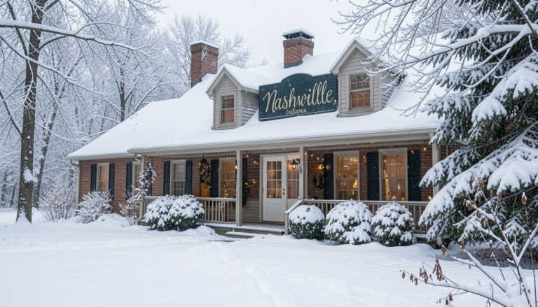 Nashville, Indiana – A Cozy Winter Retreat