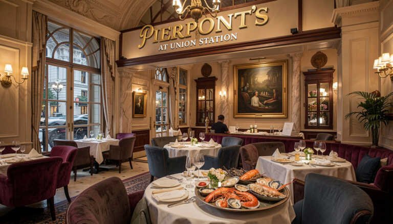 Pierpont’s at Union Station – Historic Fine Dining Seafood Spot