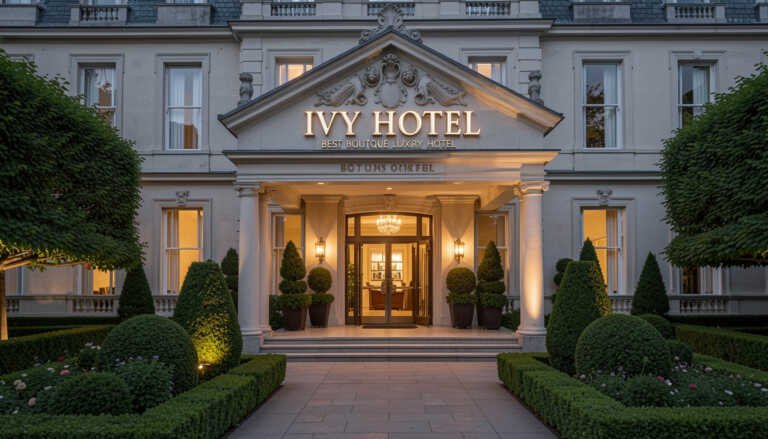The Ivy Hotel – Best Boutique Luxury Hotel
