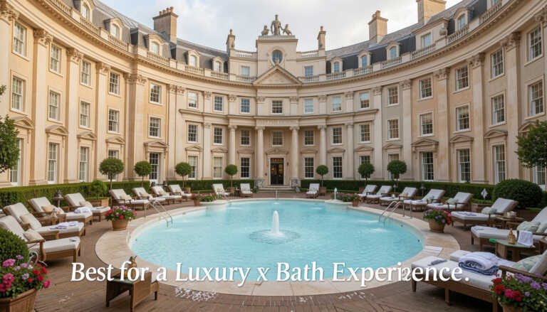 The Royal Crescent Hotel & Spa – Best for a Luxury Bath Experience