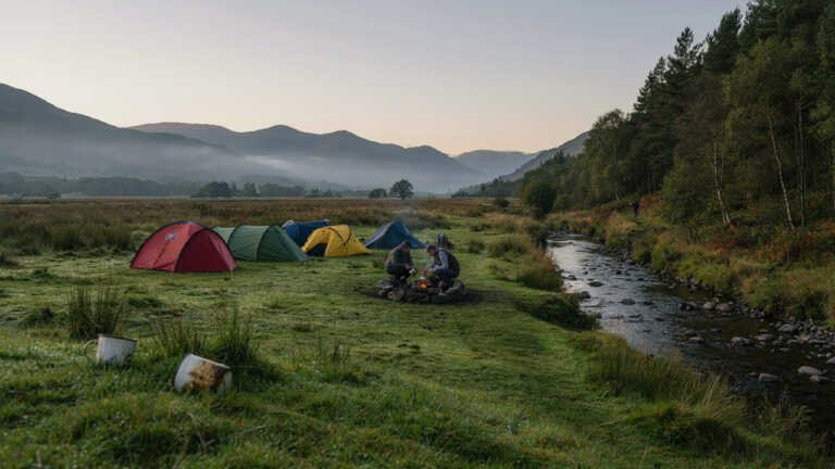 Eskdale Campsite, Lake District
