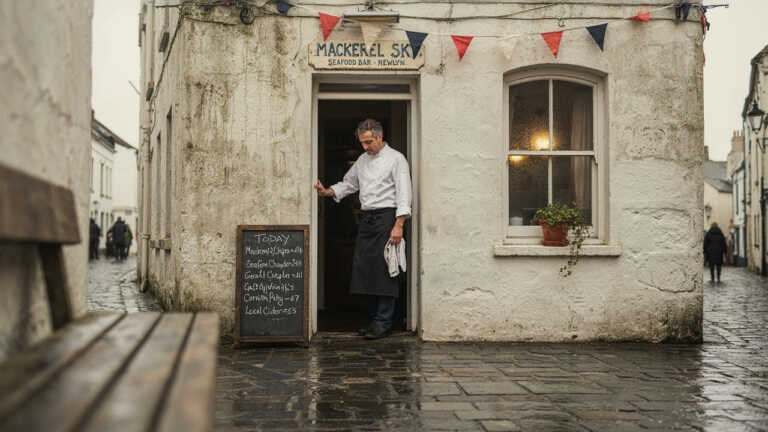 Mackerel Sky Seafood Bar – Newlyn, Cornwall