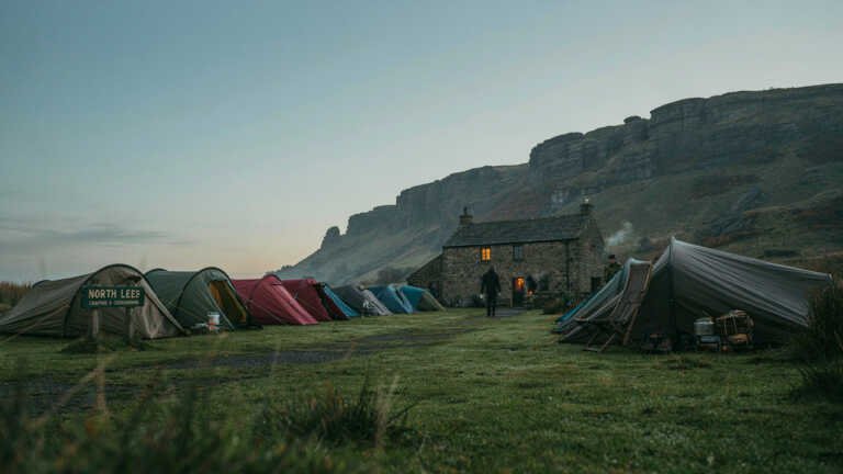 North Lees Campsite, Peak District