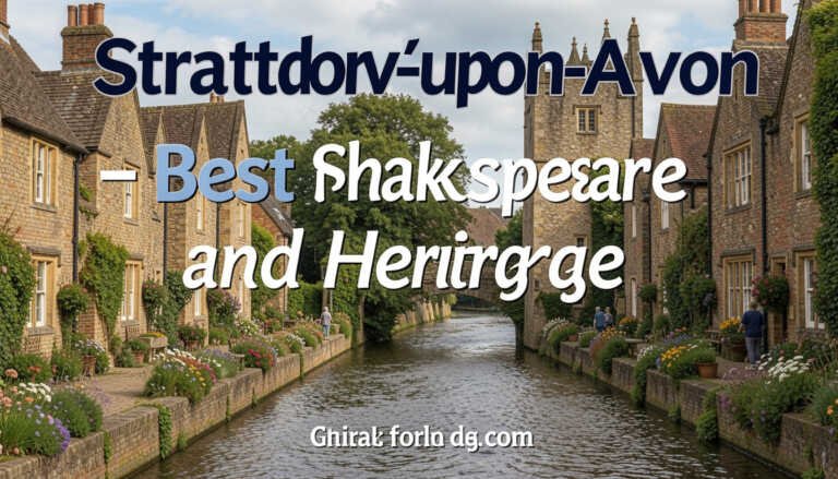 Stratford upon Avon – Best for Shakespeare and Heritage