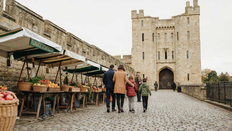 Alnwick Castle, Northumberland