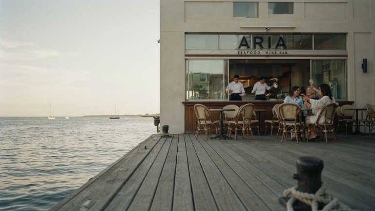 Aria – Best for Harbour Views and Fine Dining