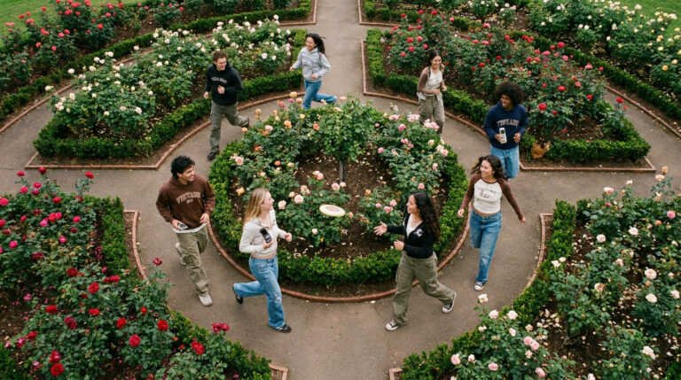 Centennial Parklands Rose Garden
